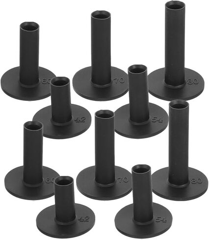 OUNONA Golf Ball Holders and Wear-Resist Golf Tees Set 10pcs Flat Top 42-80mm for Indoor and Outdoor Training in Saudi Arabia