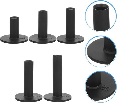 OUNONA Golf Ball Holders and Wear-Resist Golf Tees Set 10pcs Flat Top 42-80mm for Indoor and Outdoor Training in Saudi Arabia