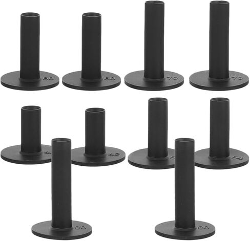 10pcs Silicone Golf Ball Stands with Wear-Resist Golf Tees Set Flexible Reusable Tees Holders for Driving Range and Practice Training in Saudi Arabia