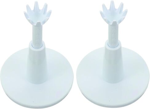 TOYANDONA Adjustable Golf Tees for Driving Range, 2pcs Soft Flexible Plastic Tees Compatible Golf Practice Mats and Simulator Training Accessories in Saudi Arabia