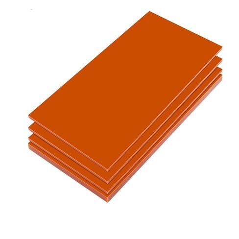Lightweight Rigid Plastic Foam Sheet,1PCS 1-5mm Thick Orange Bakelite Plate, Insulation Phenolic Resin Board, Antistatic and High Temperature Resistance Sheets(300x500x1mm) in Kuwait