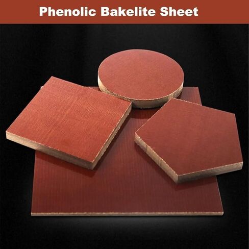 Lightweight Rigid Plastic Foam Sheet,Phenolic Bakelite, Composite Insulated Glulam Board, Electrical Wooden Fabric Plate, Resin Laminate Veneer Washer Brown(6x200x300mm 1Pcs) in Kuwait