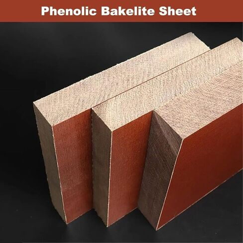 Lightweight Rigid Plastic Foam Sheet,1pcs Phenolic Bakelite Board, Thick 2mm -20mm Composite Insulated Glulam Plate, Electrical Wooden Fabric, Resin Laminate Veneer Washer(3x100x100mm) in Kuwait