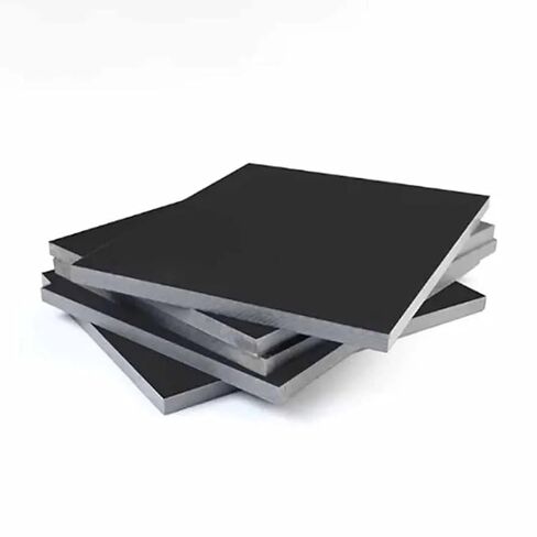 لوح إسفنجي بلاستيكي صلب خفيف الوزن، قطعة واحدة من لوح الباكليت الأسود بسمك 3 مم - 10 مم، لوح راتنج الفينول العازل 200 × 200 مم، صفائح مقاومة درجات الحرارة العالية (3 × 200 × 200 مم) in Kuwait