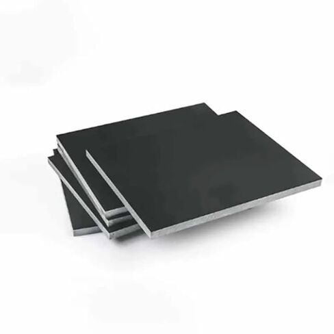 لوح إسفنجي بلاستيكي صلب خفيف الوزن، قطعة واحدة من لوح الباكليت الأسود بسمك 3 مم - 10 مم، لوح راتنج الفينول العازل 200 × 200 مم، صفائح مقاومة درجات الحرارة العالية (3 × 200 × 200 مم) in Kuwait