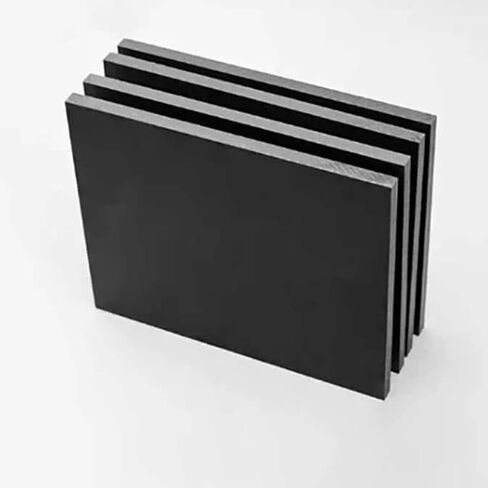 لوح إسفنجي بلاستيكي صلب خفيف الوزن، قطعة واحدة من لوح الباكليت الأسود بسمك 3 مم - 10 مم، لوح راتنج الفينول العازل 200 × 200 مم، صفائح مقاومة درجات الحرارة العالية (3 × 200 × 200 مم) in Kuwait