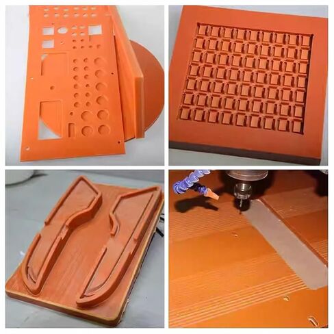 Resin Board Bakelite Sheets,1pcs Orange Red Electrical, 2mm 3mm 5mm 10mm Thick Phenolic, High-Temperature Insulation Plate(300mmx300mmx2mm) in Saudi Arabia