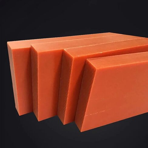Lightweight Rigid Plastic Foam Sheet,Insulating Bakelite Board，Rubber Wood Sheets Phenolic Resin Plate High - Temperature Resistant Thickness 1mm-10mm(4x100x100mm 4pcs) in Kuwait