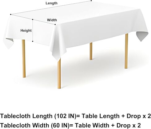 misaya Rectangle Waterproof Vinyl Table Cloth, Wipeable Tablecloth with Flannel Backing, Plastic Table Cover for Easter, Dinner, Picnic, Indoor and Outdoor (Paisley Flower, 60" x 102") in Kuwait