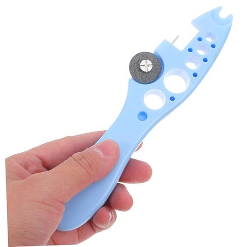 2pcs Glass Ampoule Opener Tool Professional Medication Opener for Nurses Ergonomic Fish-Shaped Cap Remover Light Blue and White Medical Glass Vial Breaker Accessory in Saudi Arabia