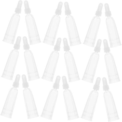 Luxshiny 50pcs Ampule Dispensing Tips Ampule Bottle Opener Skincare Opener Replacement Bottle Tips Vial Caps Ampoule Accessories in Kuwait