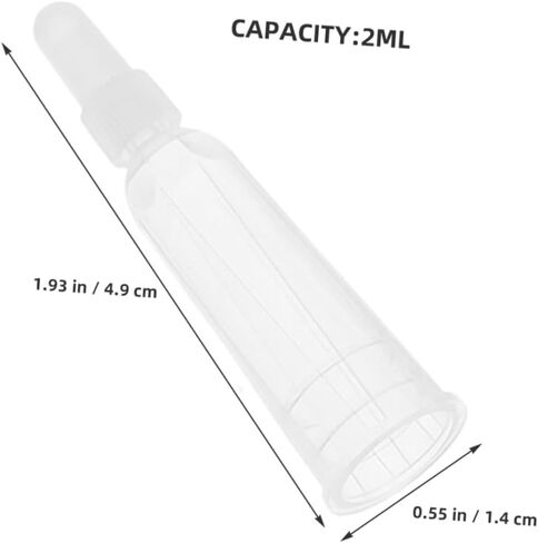 Luxshiny 50pcs Ampule Dispensing Tips Ampule Bottle Opener Skincare Opener Replacement Bottle Tips Vial Caps Ampoule Accessories in Kuwait