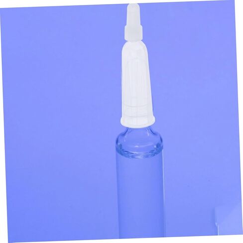 Luxshiny 50pcs Ampule Dispensing Tips Ampule Bottle Opener Skincare Opener Replacement Bottle Tips Vial Caps Ampoule Accessories in Kuwait