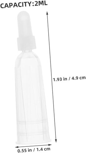 Luxshiny 50pcs Ampule Dispensing Tips Ampule Bottle Opener Skincare Opener Replacement Bottle Tips Vial Caps Ampoule Accessories in Kuwait