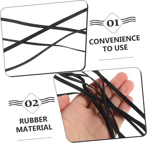 VICASKY 2pcs Flat Turntable Belt for Phonograph Replacement for Record Players Easy to Install Compatible with Various Devices in Saudi Arabia