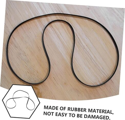 VICASKY 2pcs Flat Turntable Belt for Phonograph Replacement for Record Players Easy to Install Compatible with Various Devices in Saudi Arabia