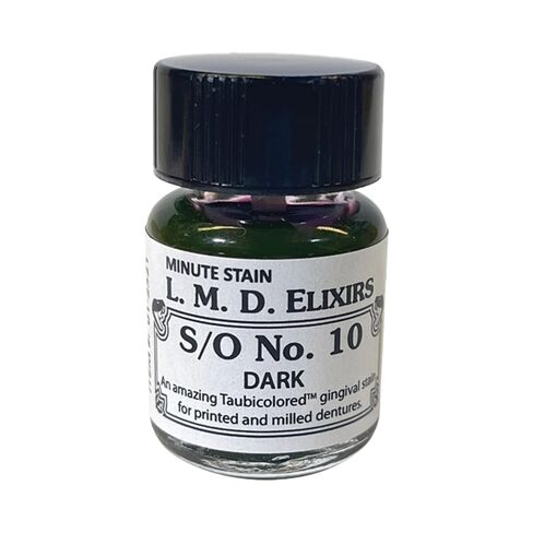 Taub 01-2521 L.M.D. Elixirs S/O NO.10 Dark Dental Liquid 6mL Bottle in Saudi Arabia