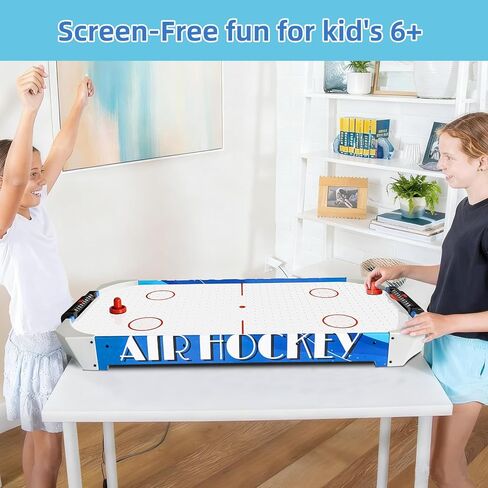 40 Inch Mini Arcade Style Air Hockey Table for Kids and Adults, Hockey Game Table for Home, Game Room, Office in Saudi Arabia