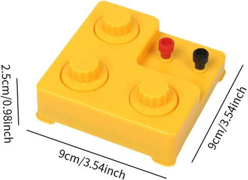 Resistance Lab Resistance Substitution Decade Box Teaching Instrument Project Labs Physics Lab Equipment for Kids Students in Saudi Arabia
