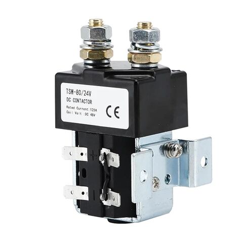 TSW-80 DC Contactor, 125A Rated Current, 48V Coil Voltage, CE Certified Industrial Power Switch for Electric Vehicles, Forklifts, Ships (48V) in Saudi Arabia