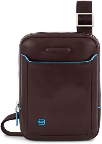 Piquadro Organized Shoulder Pocketbook with Ipadmini/ipadmini3 Compartment, Black, One Size in Kuwait