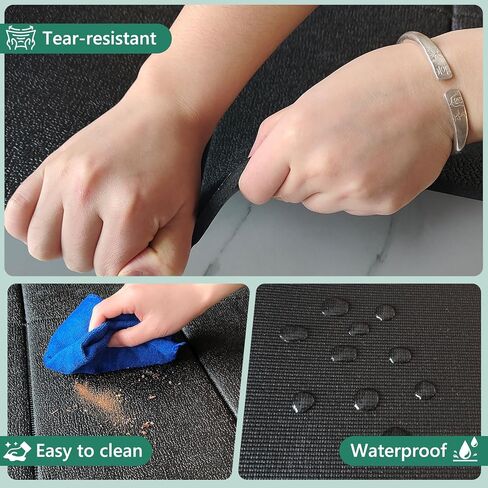 STARTWO Washer Dryer Anti-Vibration Mat Large Foldable Waterproof Non-Slip Shockproof Rubber Mat 63.0"L x 29.5"W for Washing Machine Dryer & Floor Protection in Kuwait