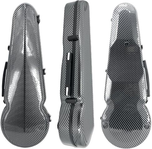 Adjustable 15-16.5 inches Viola Case Carbon Fiber 16 inch Viola Cases Hard 15.5inch Viola Box 2 pcs Bow Holder 2 Back Strap Hard-Shell Viola Backpack (Multi-Colored) in Kuwait