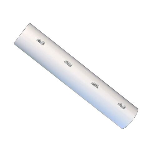 Charlotte Pipe PVC 07400 0200 DWV SCH 40 PE Pipe, 2', PVC, 4", White in Saudi Arabia