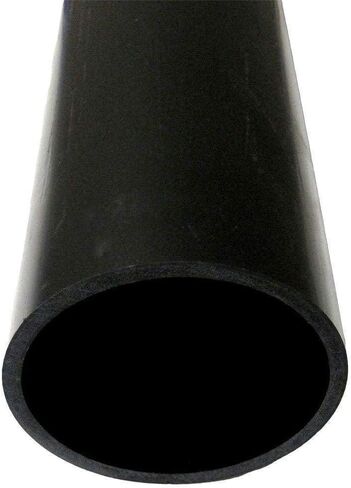 VENTRAL Schedule 40 ABS Drain Pipe 1 1/2 Inch (1.9 OD), Black, Cut Lengths for DWV Plumbing Sewer Waste Vent (18 Inches Long) in Kuwait