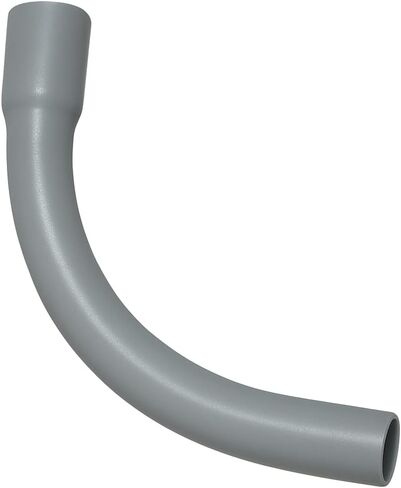 3/4" PVC Conduit Sweep Elbow 90 Degree, Long Radius Electrical Conduit Fitting for Underground & Outdoor Use, Easy Wire Pulling, 5 Pack in Saudi Arabia