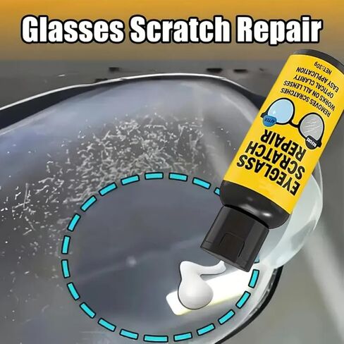 Eyeglass Scratch Remover,Lens Repair For Sunglasses Scratch Removal Cleaner For Sunglasses Screen Cleaner Tools,30g in Saudi Arabia