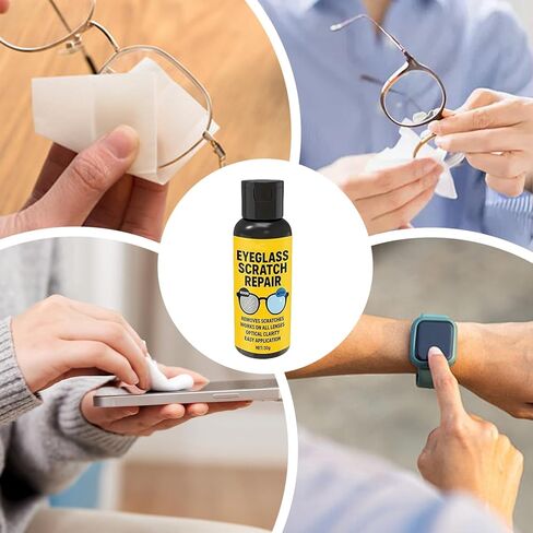 Eyeglass Scratch Remover,Lens Repair For Sunglasses Scratch Removal Cleaner For Sunglasses Screen Cleaner Tools,30g in Saudi Arabia