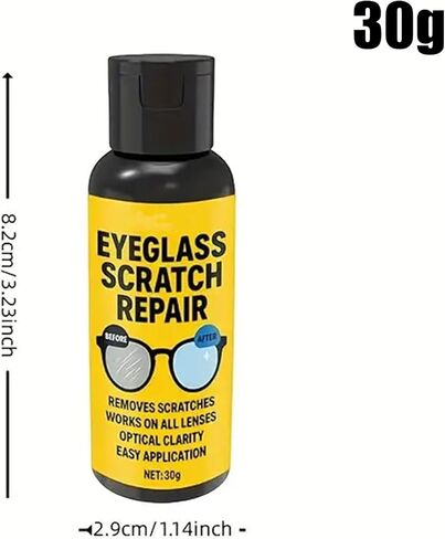 Eyeglass Scratch Remover,Lens Repair For Sunglasses Scratch Removal Cleaner For Sunglasses Screen Cleaner Tools,30g in Saudi Arabia