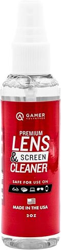 Gamer Advantage Eyeglass Lens Cleaner | Streak Free | Made in The USA | Safe & Effective on All Lenses & Screens | 2 oz Premium Lens & Screen Cleaner in Saudi Arabia