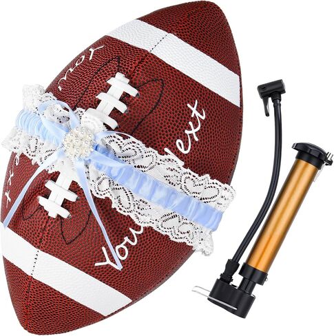 Wedding Groomsmen Football Gifts You're Next Wedding Football Toss Game with Lace Garter Belt and Air Pump a for Groomsmen Gifts Reception Favor Bachelorette Party in Saudi Arabia