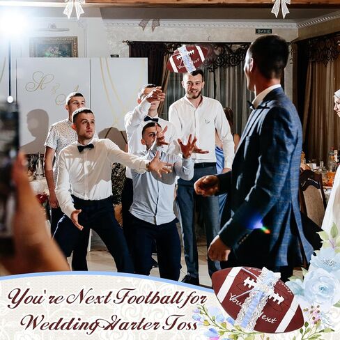 Wedding Groomsmen Football Gifts You're Next Wedding Football Toss Game with Lace Garter Belt and Air Pump a for Groomsmen Gifts Reception Favor Bachelorette Party in Saudi Arabia