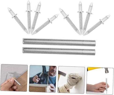 DIYEAH Seamless Nail Pack 200pcs Double-Ended Nails for Wall Baseboard and Furniture No Trace Easy Install Double-Sided Edging in Saudi Arabia