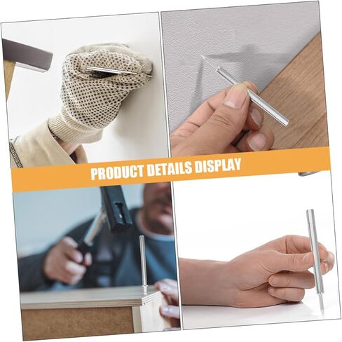 DIYEAH Seamless Nail Pack 200pcs Double-Ended Nails for Wall Baseboard and Furniture No Trace Easy Install Double-Sided Edging in Saudi Arabia