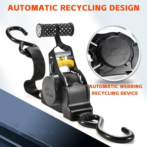 أشرطة مقطورة للقوارب شديدة التحمل عبوة واحدة - أشرطة ربط رافدة بطول 78 بوصة لقطر آمن - أشرطة سقاطة قابلة للتعديل للقوارب والتزلج على الماء والزورق in Kuwait