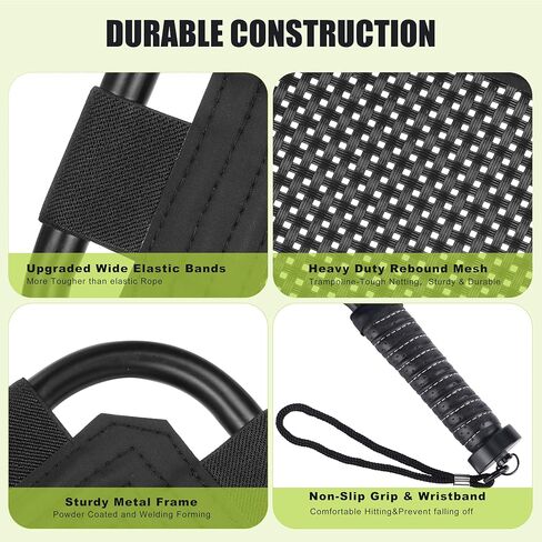 Hikeen Baseball Racket for Fly Balls,Fungo Bat for Coaches and Parents with Wide Elastic Bands,Fungo Bat Baseball Racket to Help Players Practice Hitting Pop Flies,Ground Balls& Line Drives in Saudi Arabia