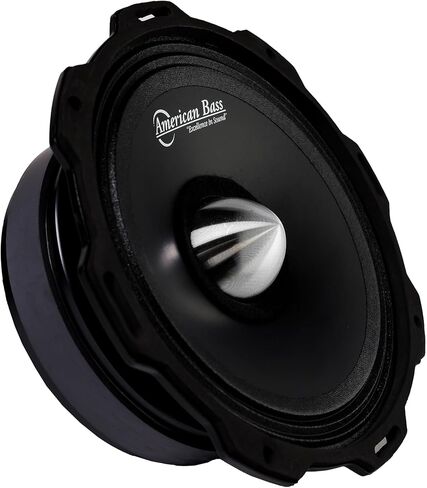American Bass Usa Godfather 6.9″ 4 Ohm Impedance 400 Watt Max Power GF Series Mid Range Performance Output Shallow Component Loud Speaker with 98 Decibel Sensitivity in Saudi Arabia