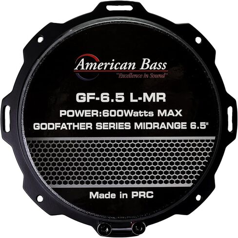American Bass Usa Godfather 6.9″ 4 Ohm Impedance 400 Watt Max Power GF Series Mid Range Performance Output Shallow Component Loud Speaker with 98 Decibel Sensitivity in Saudi Arabia