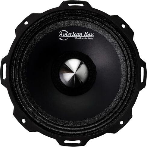 American Bass Usa Godfather 6.9″ 4 Ohm Impedance 400 Watt Max Power GF Series Mid Range Performance Output Shallow Component Loud Speaker with 98 Decibel Sensitivity in Saudi Arabia