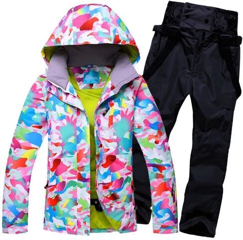 Snow Suit Ski suit set for men and women outdoor skiing clothes Outdoor Snow Suits in Saudi Arabia