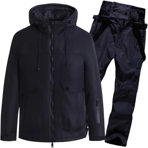 Snow Suit Ski suit men's and women's set, warm ski clothing and equipment Outdoor Snow Suits in Saudi Arabia