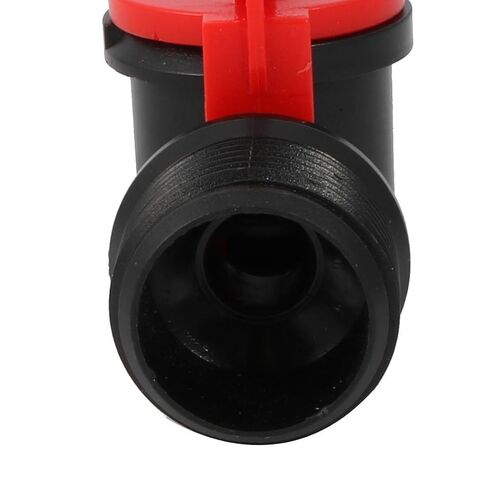 Generic 2pcs G3/4 Male Thread Ball Valve Barb Hose Connector for 25mm Inner Dia Pipe in Saudi Arabia
