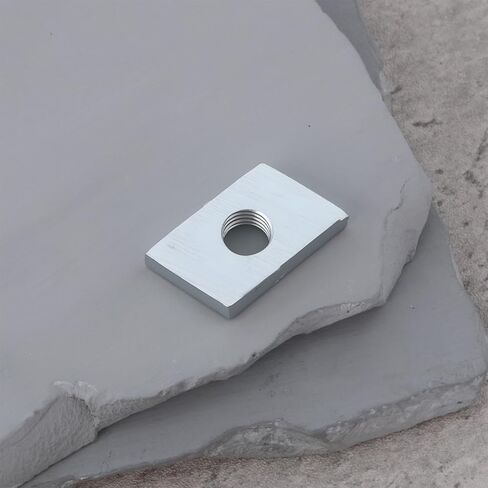 15 قطعة M8 T-Slot الجوز 23x15x6mm الصلب المجلفن المعين الخيوط لوحة زاوية 30 درجة لتوصيل مواد ألومنيوم مع فتحات T in Saudi Arabia