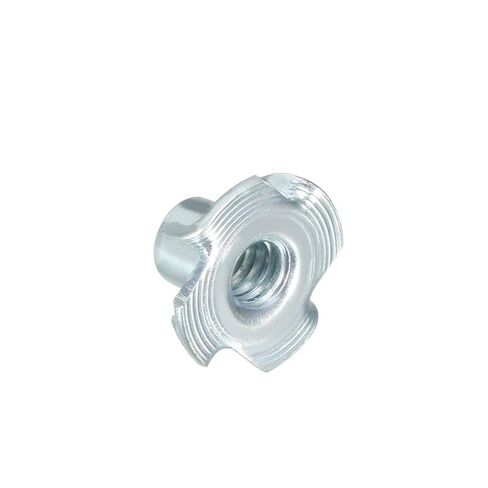 1/4"-20 4 Pronged Tee Nut T-Nut for Table Legs Rock Climbing Wall Woodwork Holds Wood Cabinetry 20Pcs in Saudi Arabia