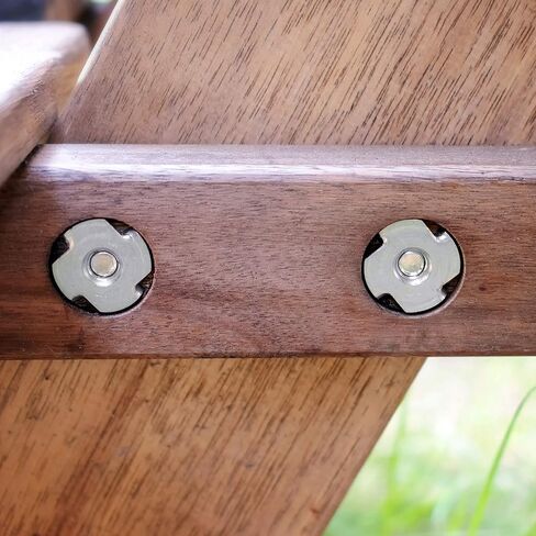 1/4"-20 4 Pronged Tee Nut T-Nut for Table Legs Rock Climbing Wall Woodwork Holds Wood Cabinetry 20Pcs in Saudi Arabia