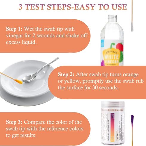 Dirvin Lead Test kit, 30-Second Results Fast & Accurate Lead Paint Test Kit for All Painted Surfaces-Metal, Jewelry, Toys, Dishes, Ceramics, Wood (36 PCS) in Saudi Arabia